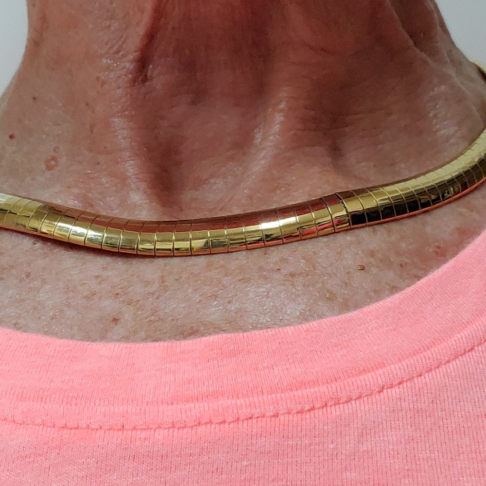 14K gold choker